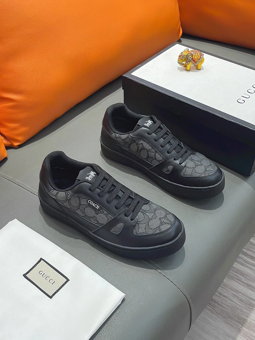 Men's shoes GUCCI "Gucci" P420 Regular size: 38-44 (casual shoes) Product materials: Selected cowhide upper, soft sheepskin lining; original outsole.